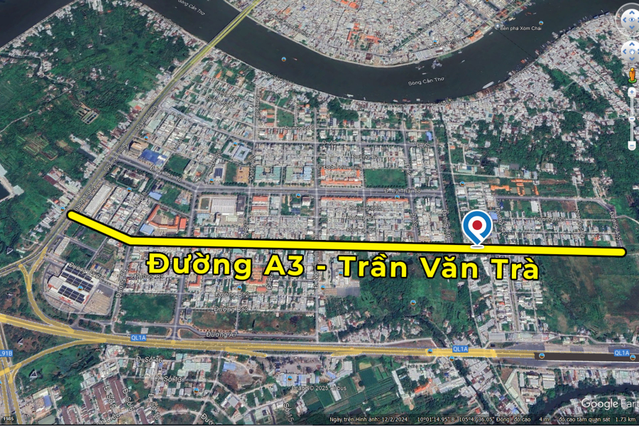 Nhà đường A3 Trần Văn Trà KDC Hưng Phú - Giá 5tỷ950 